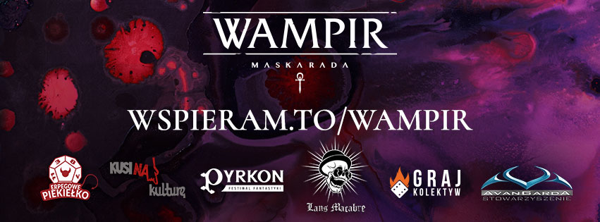 Wampir: Maskarada Crowdfunding - Facebook Banner