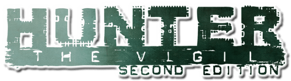 Hunter: The Vigil 2nd Edition - Schriftzug