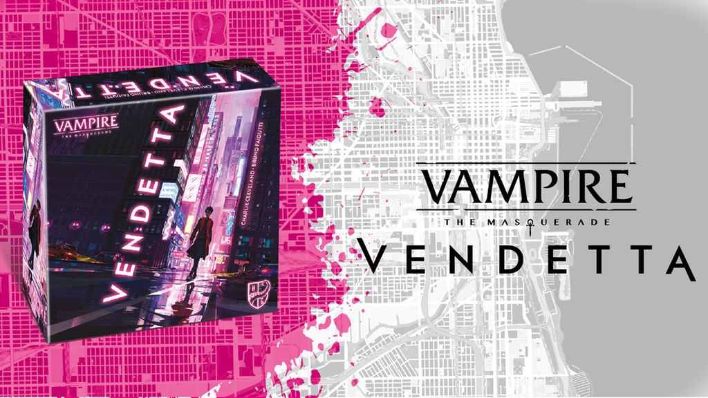 Vampire: The Masquerade - Vendetta - Kickstarter Graphik