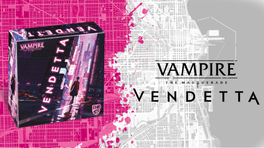 Vampire: The Masquerade - Vendetta - Kickstarter Graphik