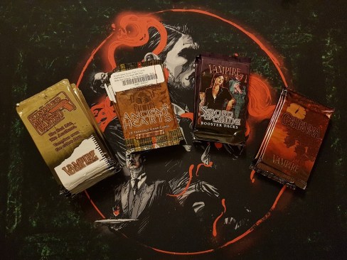 MWC - WODnews VTES Booster Unboxing auf Englisch - Ab 18 Uhr Auf: https://www.twitch.tv/wodnews