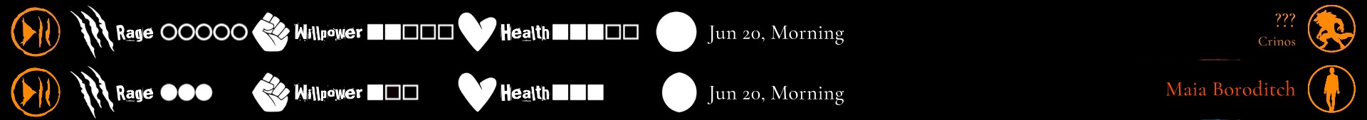 Werewolve: The Apocalypse - Heart of the Forest- Chrinos versus Homid