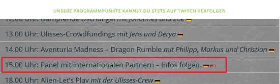 Ulisses Online Con 2020 - Panel mit internationalen Partnern