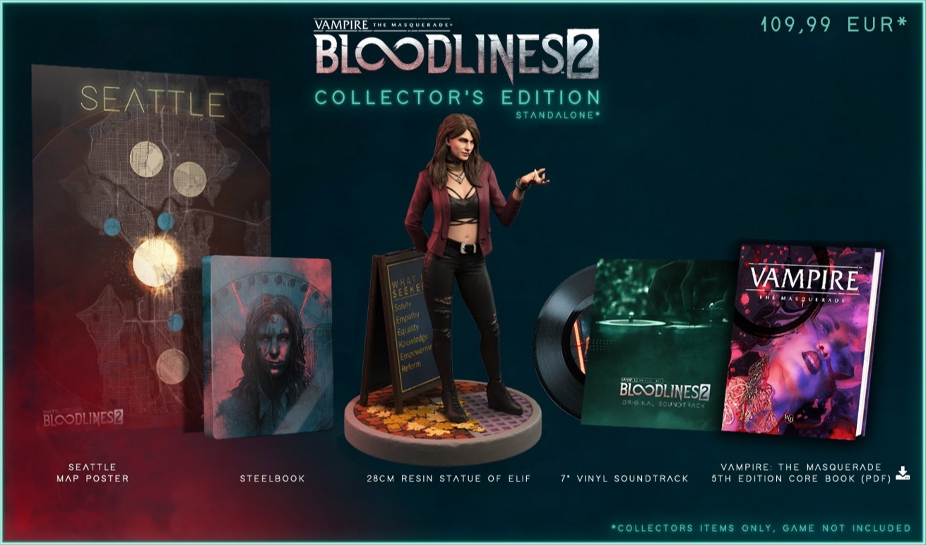 Vampire: The Masquerade - Bloodlines 2 - Collectors Edition (Standalone)