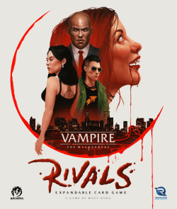 Vampire The Masquerade: Rivals - Expandable Card Game - Mockup der Frontseite der Box