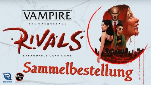 Vampire: The Maquerade - Rivals - Expandable Card Game - Sammelbestellung Logo