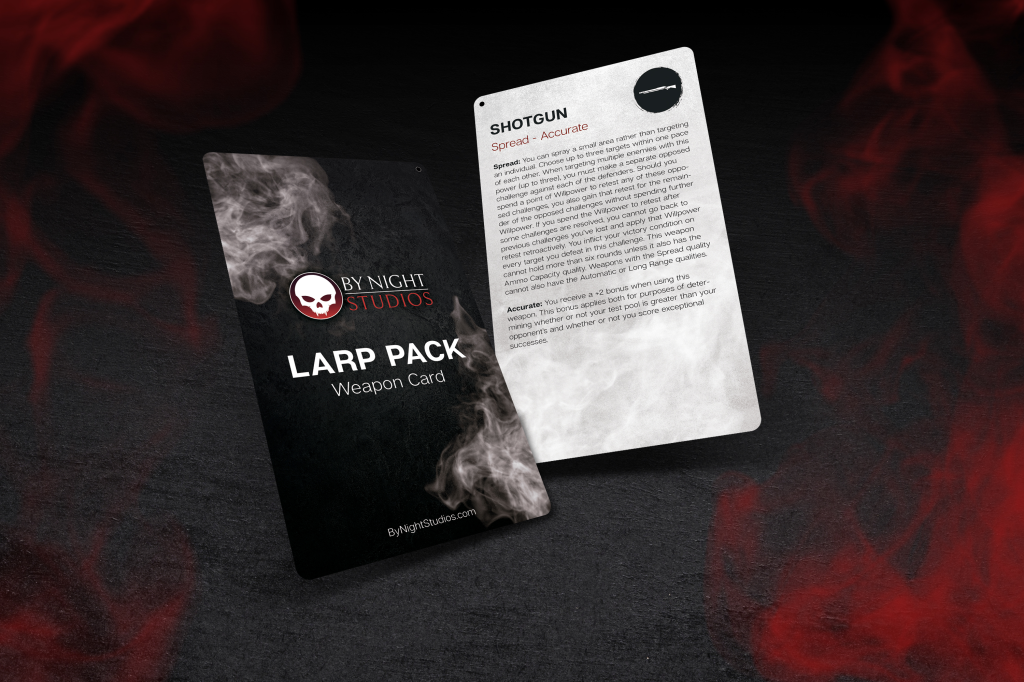 Mind's Eye Theatre - Vampire: The Masquerade - V2 Waffenkarte