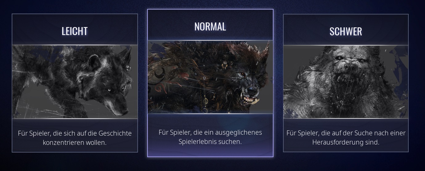 Werewolf: The Apocalypse Earthblood: Schwierigkeitsauswahl (Leicht, Normal, Schwer)