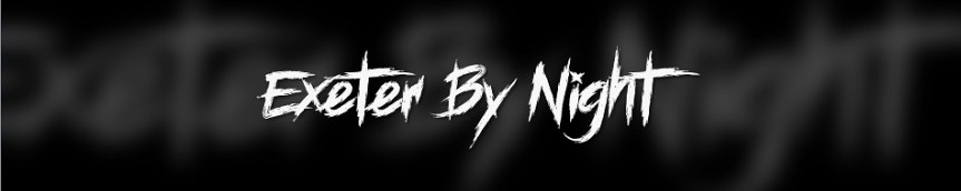Exeter by Night - Banner des TikTok basierten Larp