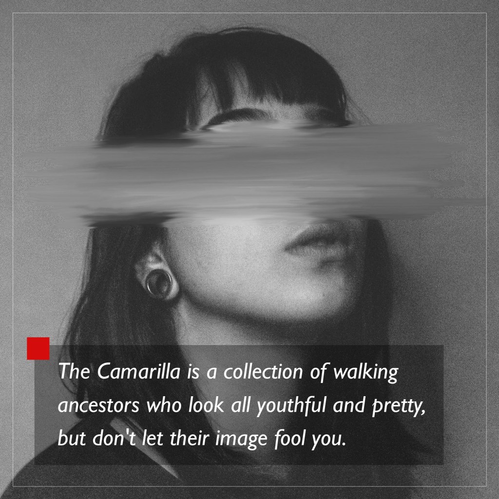 World of Darkness - Stories - 24 - Frau deren Augen mit einem Photoshop Effekt verwischt sind