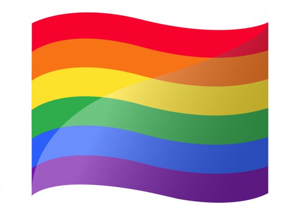 LGBTQ+ Flagge