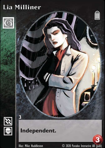 Vampire: The Eternal Struggle - Lia Milliner - Giovanni - Gruppe 3
