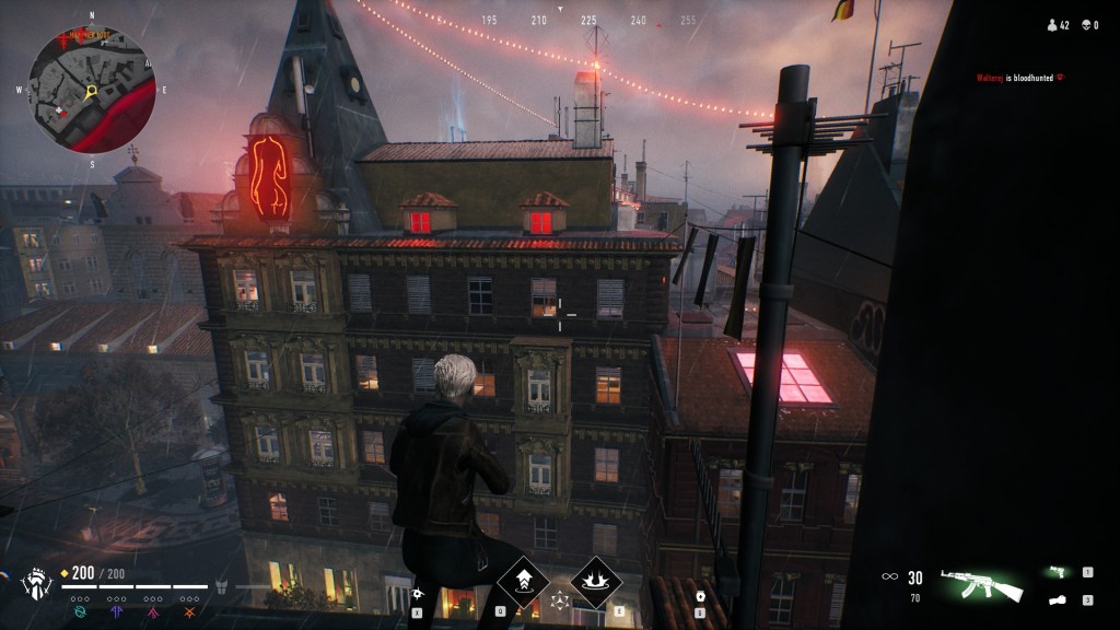 Bloodhunt - Stadt - Blick auf das Rotlicht Viertel 2