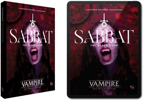 V5 - Sabbat Buch und PDF Graphik - Vampire Die Maskerade
