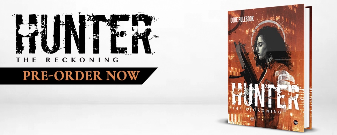 Hunter: The Reckoning 5. Edition - Vorbestellung bei Renegade Games