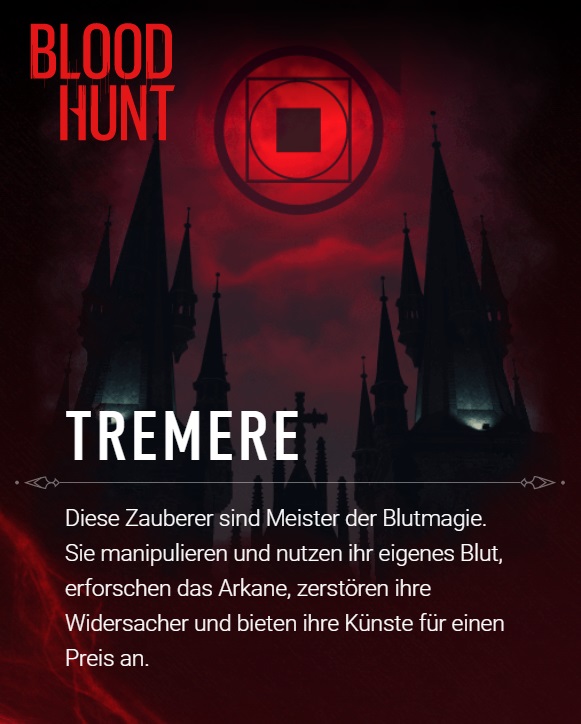 Bloodhunt - Clan Tremere