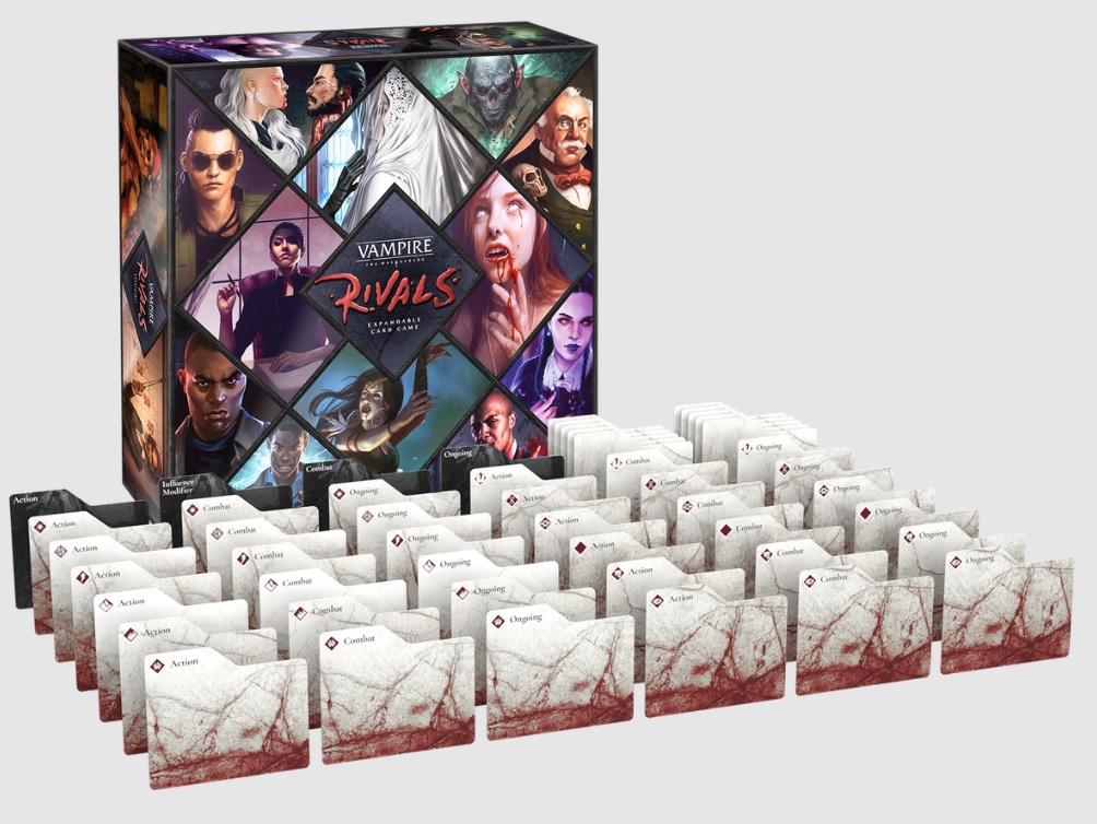 VtM - Rivals - Promobild der Box und Trenner