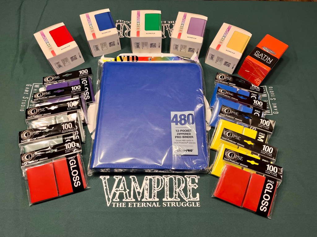 VTES Grand Prix - UltraPro Playmats und Hüllen