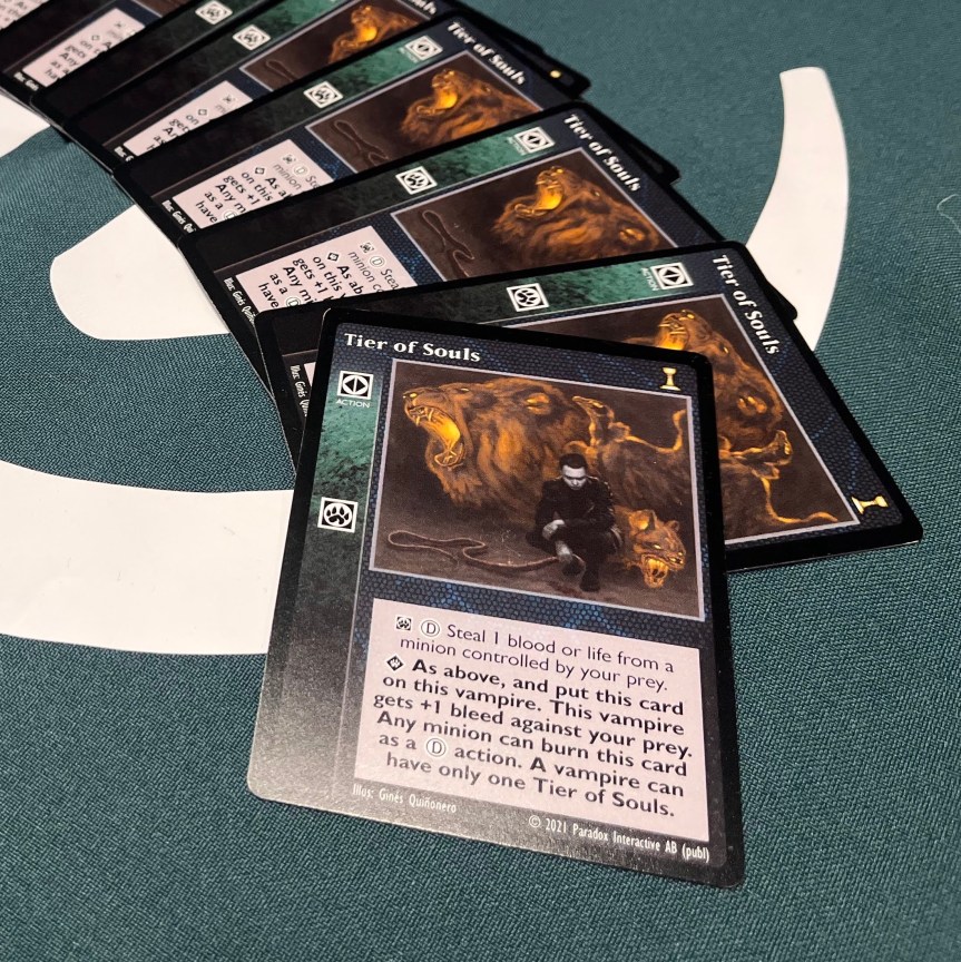 V:TES Karte Tier of Souls - Grand Prix Essen Promo