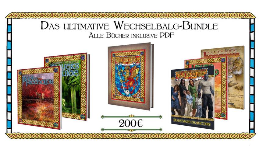 Das ultimative Wechselbalg Bundle - Alle Bücher inklusive PDF für 200€