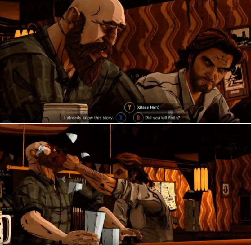 Glass Him! In the Face